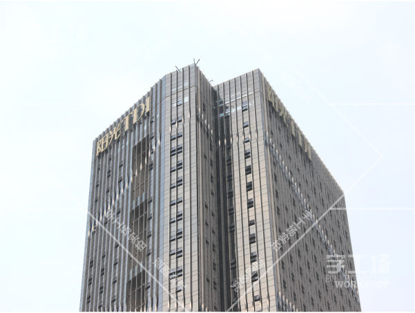 陽光TDI高樓標識發(fā)光字工程