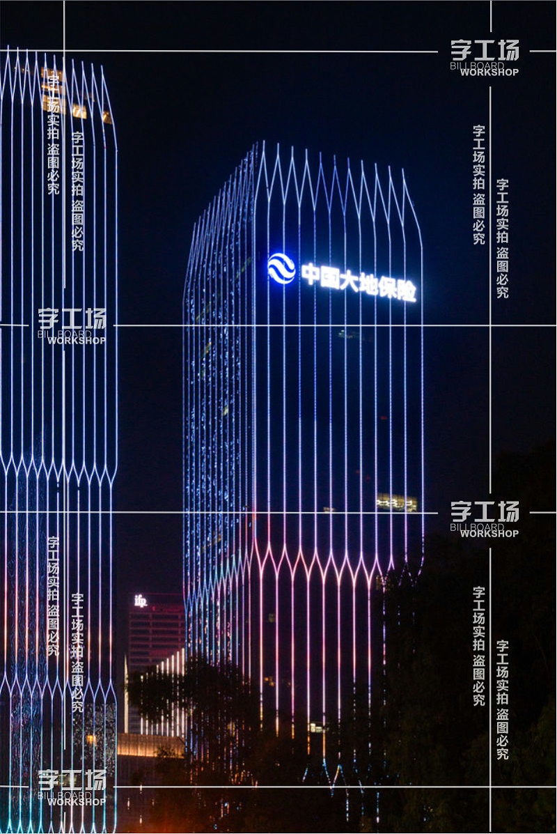 4個樓體發(fā)光字工程需要注意的問題