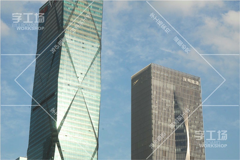 深圳能源辦公樓宇標識發(fā)光字工程3