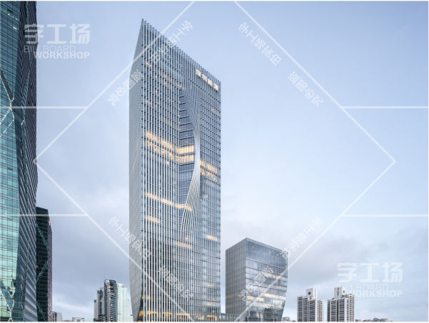 深圳能源vi樓體標(biāo)識發(fā)光字工程